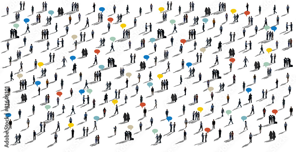Communication People Diverse Crowd Business People Concept Communication People Diverse Crowd Business People Concept