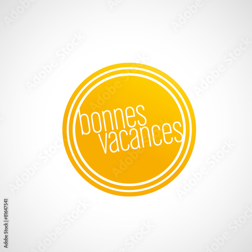 bonnes vacances