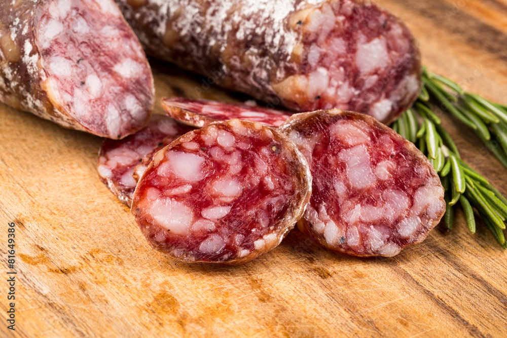 slices of salami