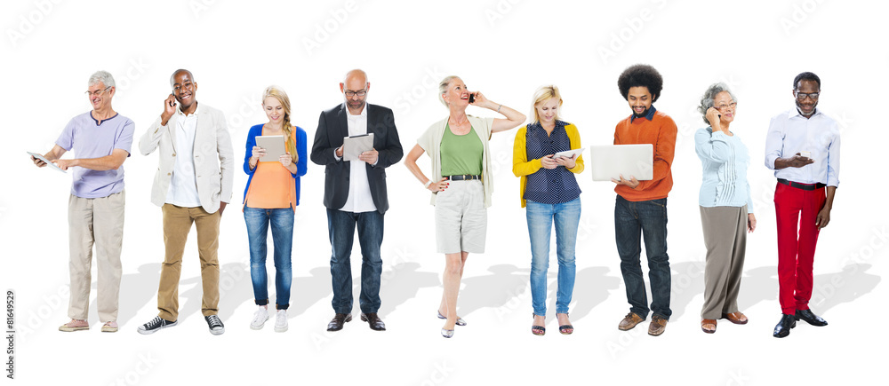 Fototapeta premium Diversity Ethnicity Multi-Ethnic Variation Togetherness Concept