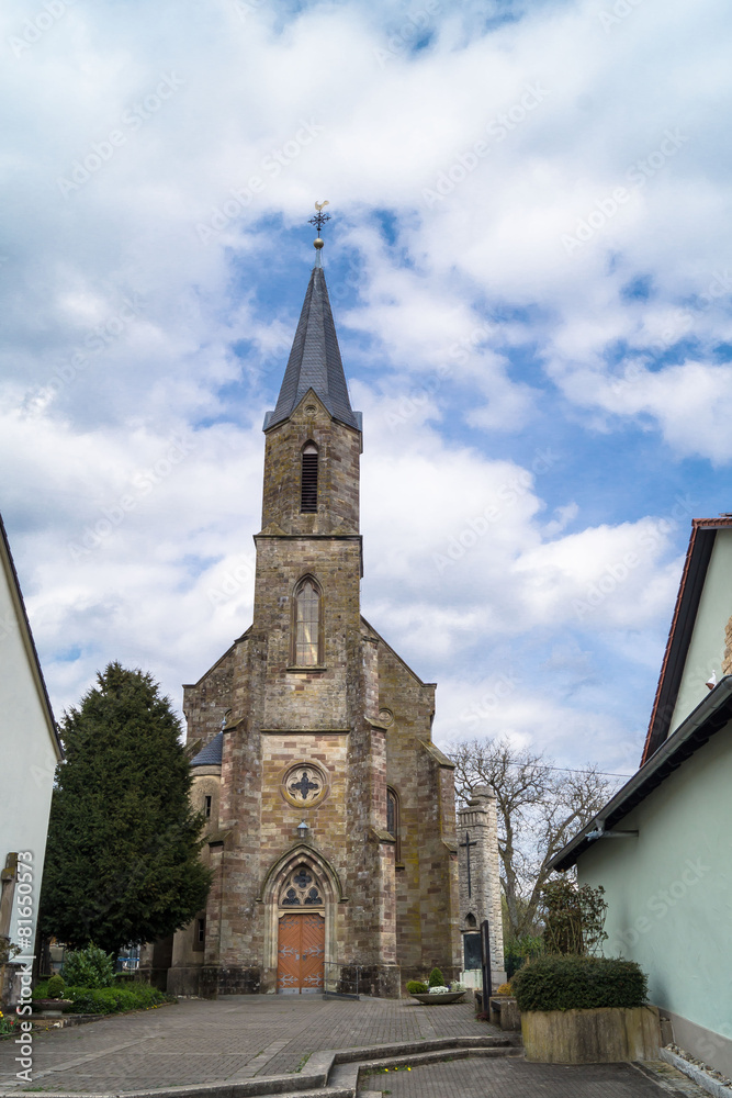 Fototapeta premium KIrche in Eimeringen