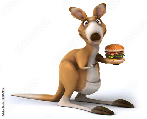 Fun kangaroo