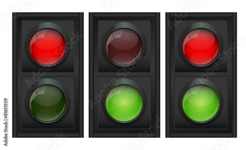 Traffic Light Vector Illustration