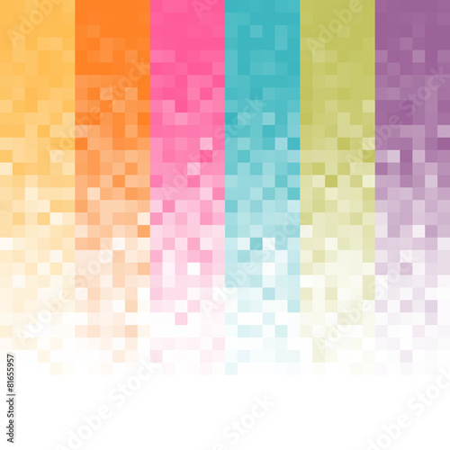 Abstract pixel background