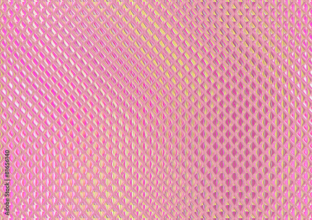 Glass pink mosaic, pink background