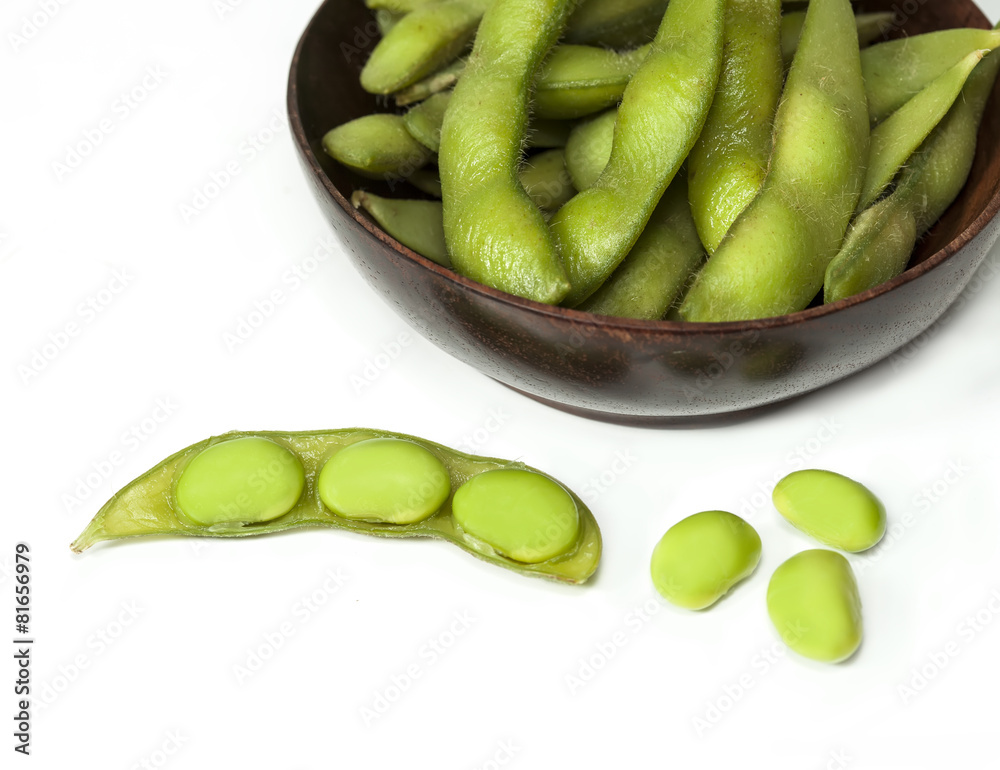 edamame nibbles, boiled green soy beans edamame nibbles, boiled green soy beans
