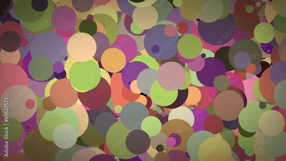 Abstract background with polka dots