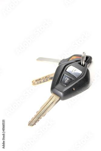 car key with remote control.