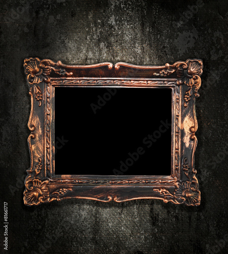 vintage frame black dark abstraction grunge