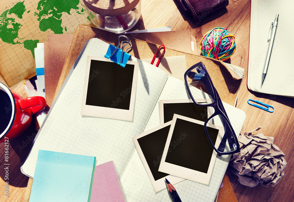 Designer Desk Architectural Tools Notebook Working Place Concept Designer Desk Architectural Tools Notebook Working Place Concept