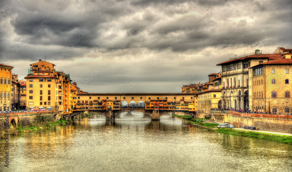 The Ponte Vecchio in Florence - Italy
