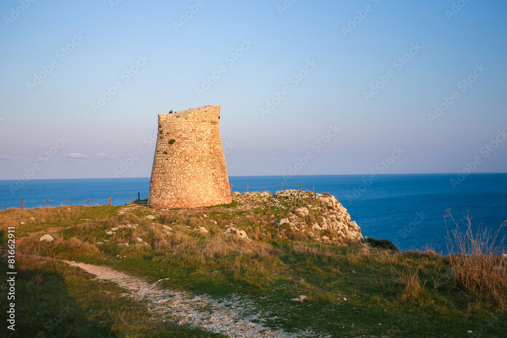 Torre Sant Emiliano near Otranto, Puglia, Italy