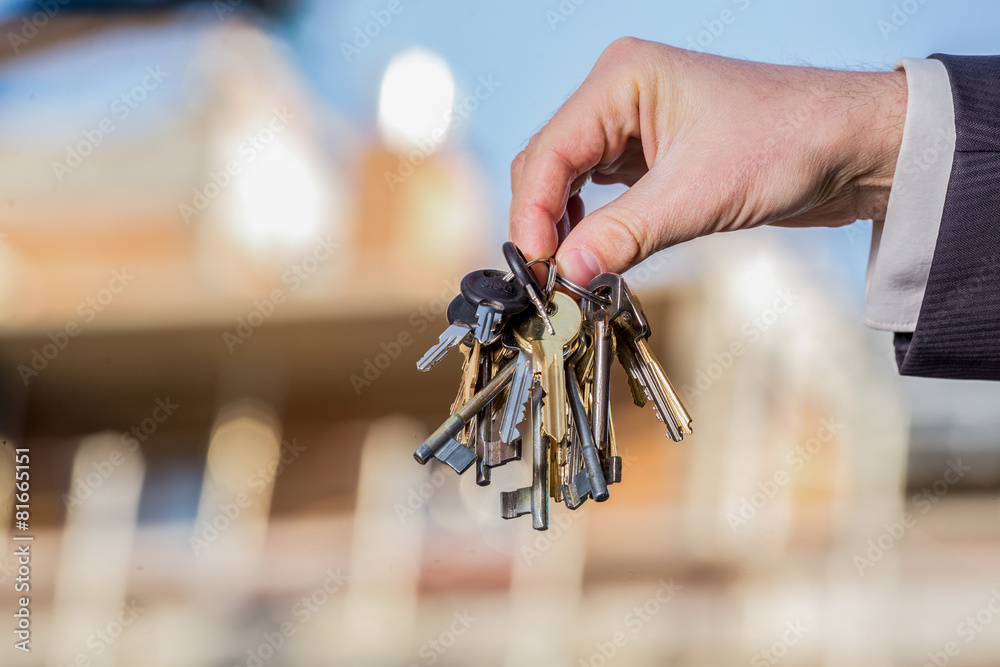 Bunch of keys to your brand new apartment