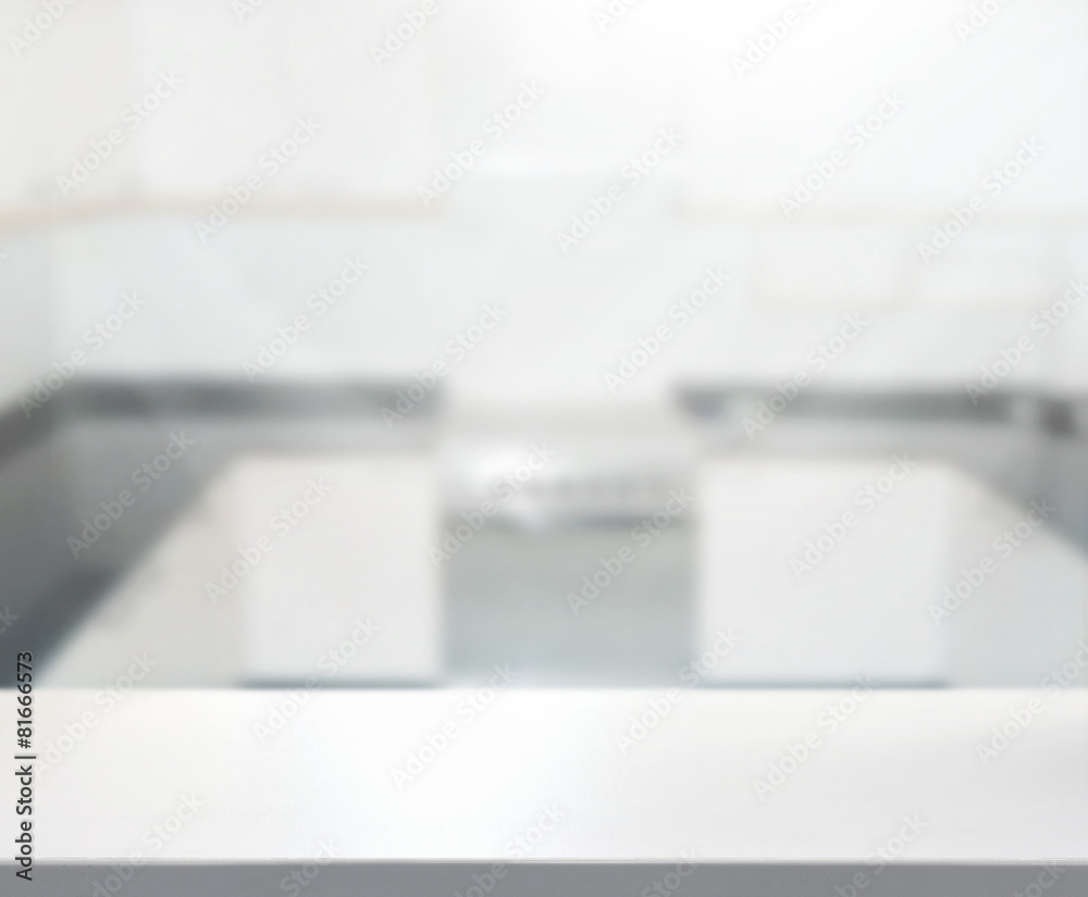 Table Top And Blur Interior Background Table Top And Blur Interior Background