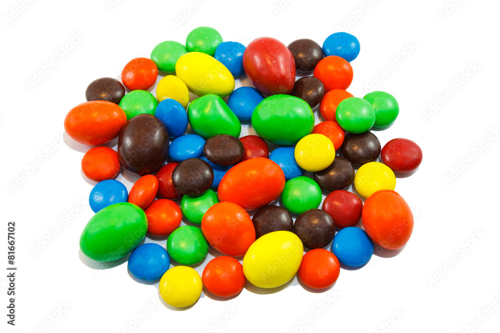 Colorful chocolate