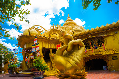 Asia. Vietnam. Extraordinary religious amusement Park Suoi Tien photo