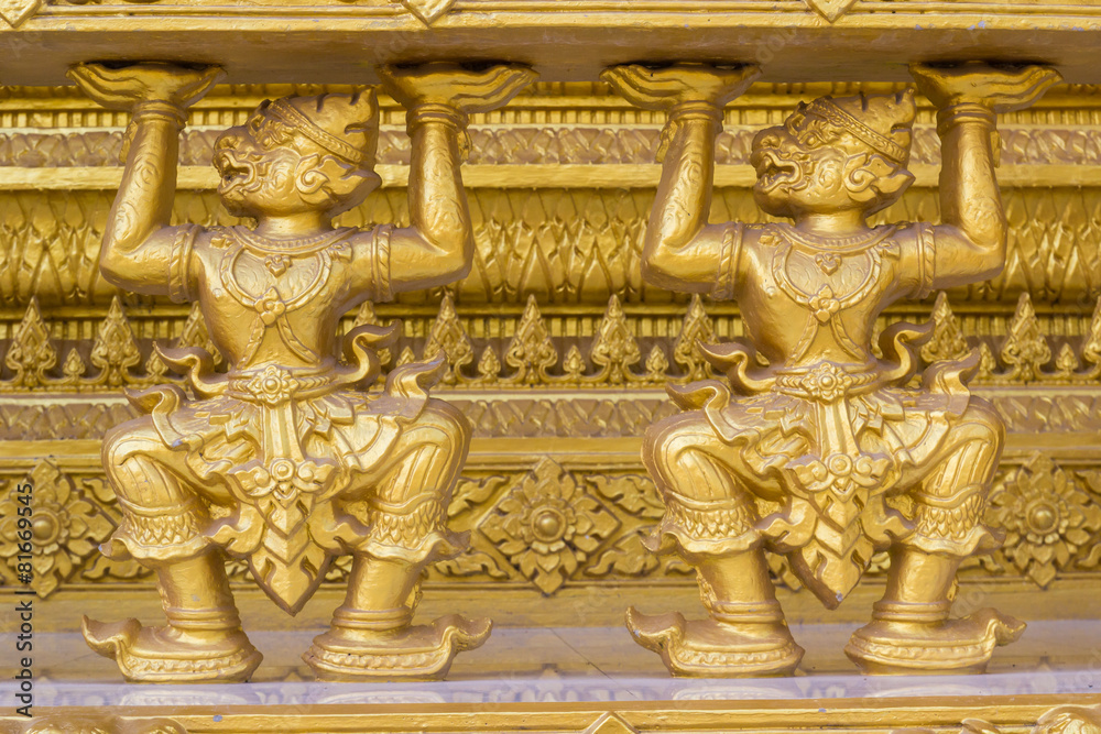 golden artificial buddhism