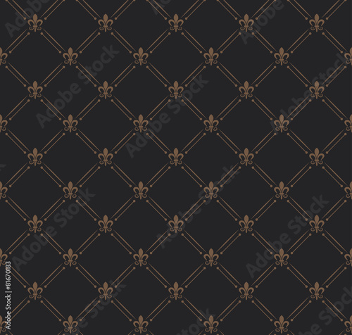 Seamless Damask Wallpaper