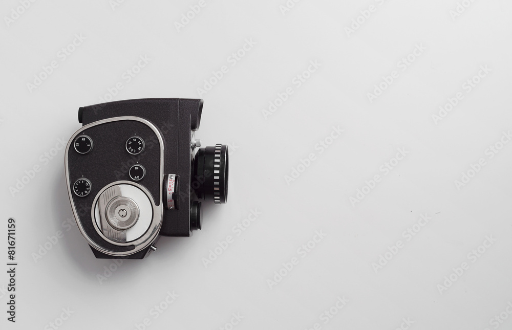 Fototapeta premium Vintage video camera