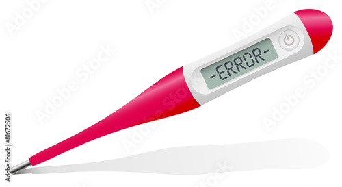 Digital Thermometer Error