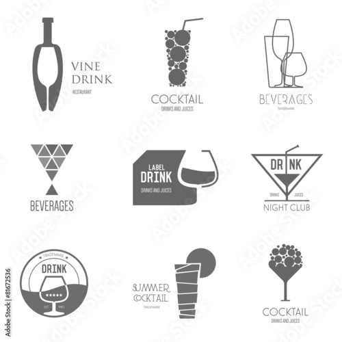 Logo inspiration for shops, companies, advertising