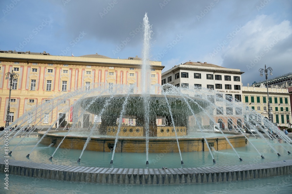 Obraz Piazza de Ferrari