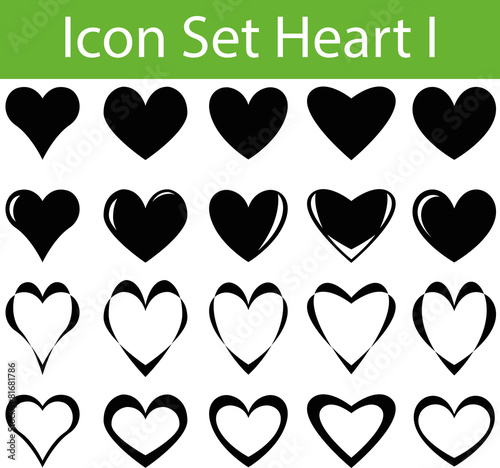 Icon Set Heart I