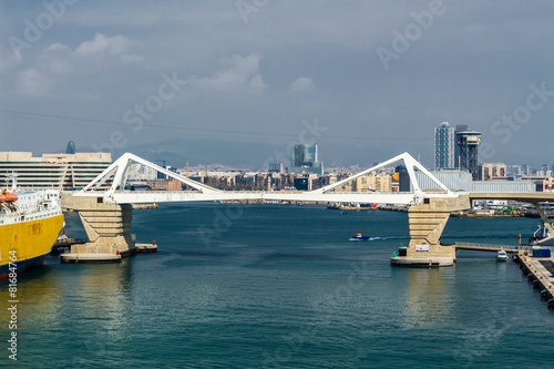 Photography Europa Bridge.  Barcelona, Spain
