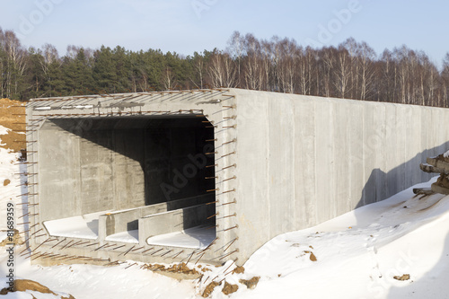 Higway building site