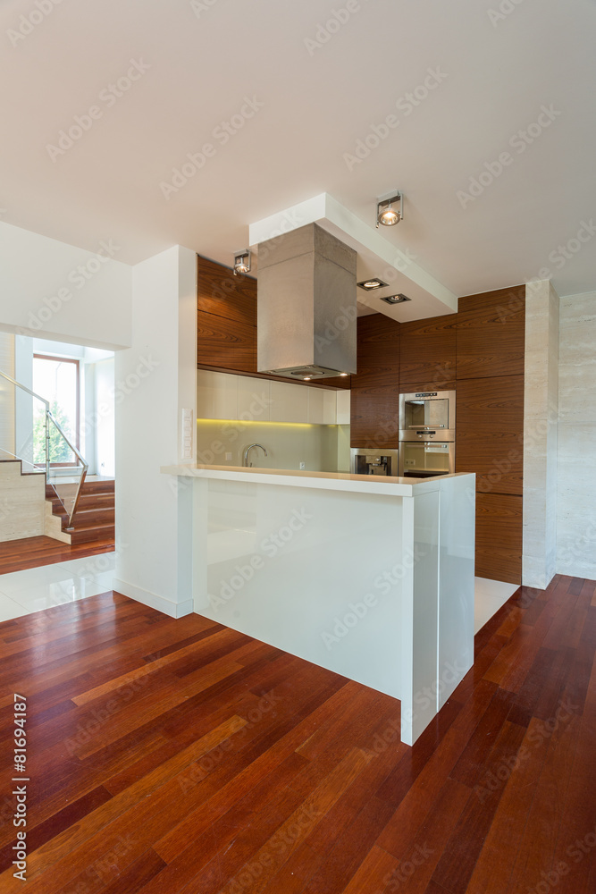 Fototapeta premium Kitchen with counter