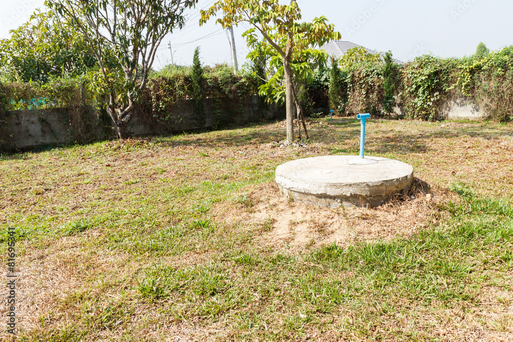 underground cement cylinder of lavatory cesspit underground cement cylinder of lavatory cesspit