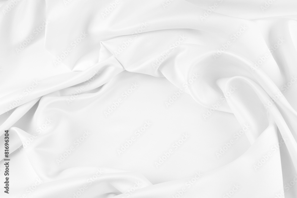 Obraz premium White silk