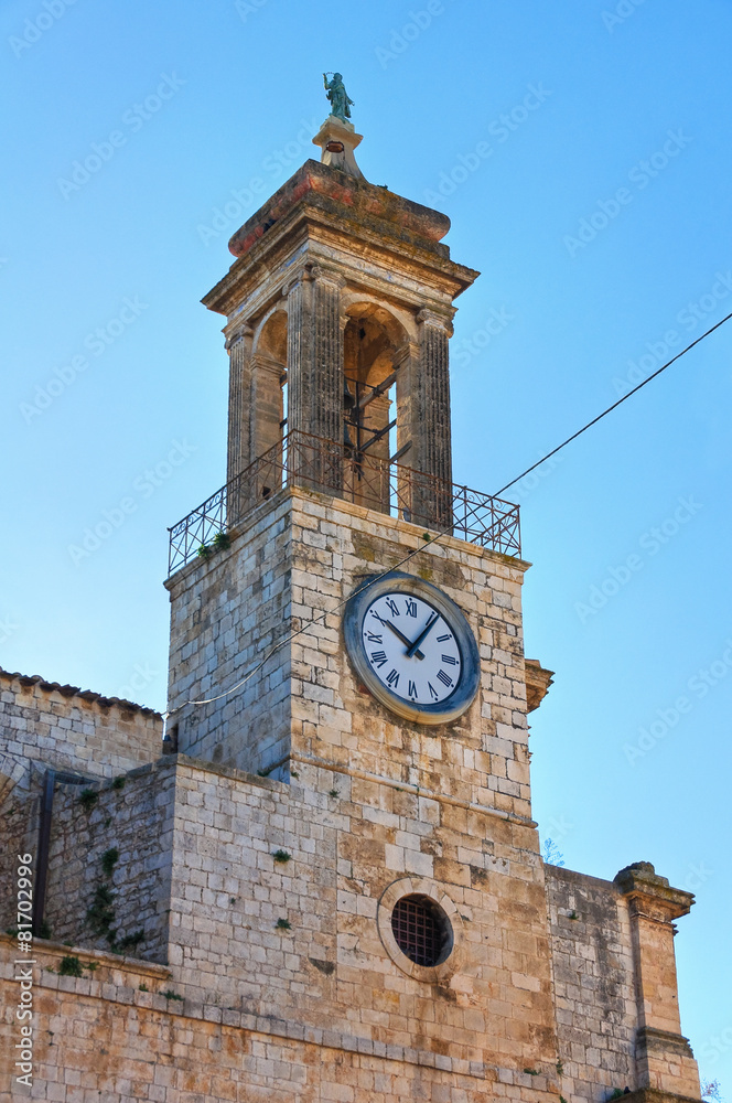 Clocktower. Bitritto. Puglia. Italy.