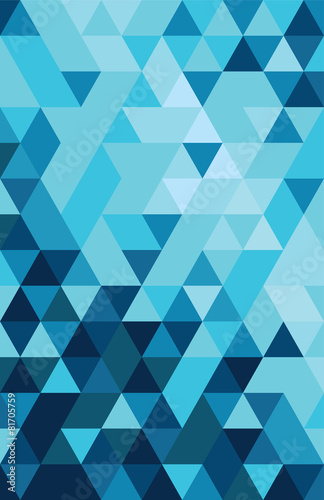 abstract colourful triangle background