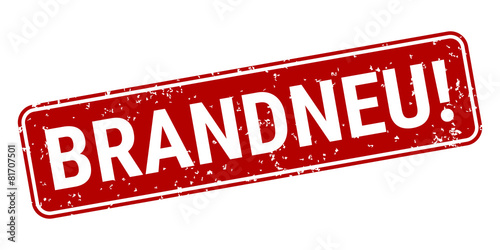 Stempel Brandneu