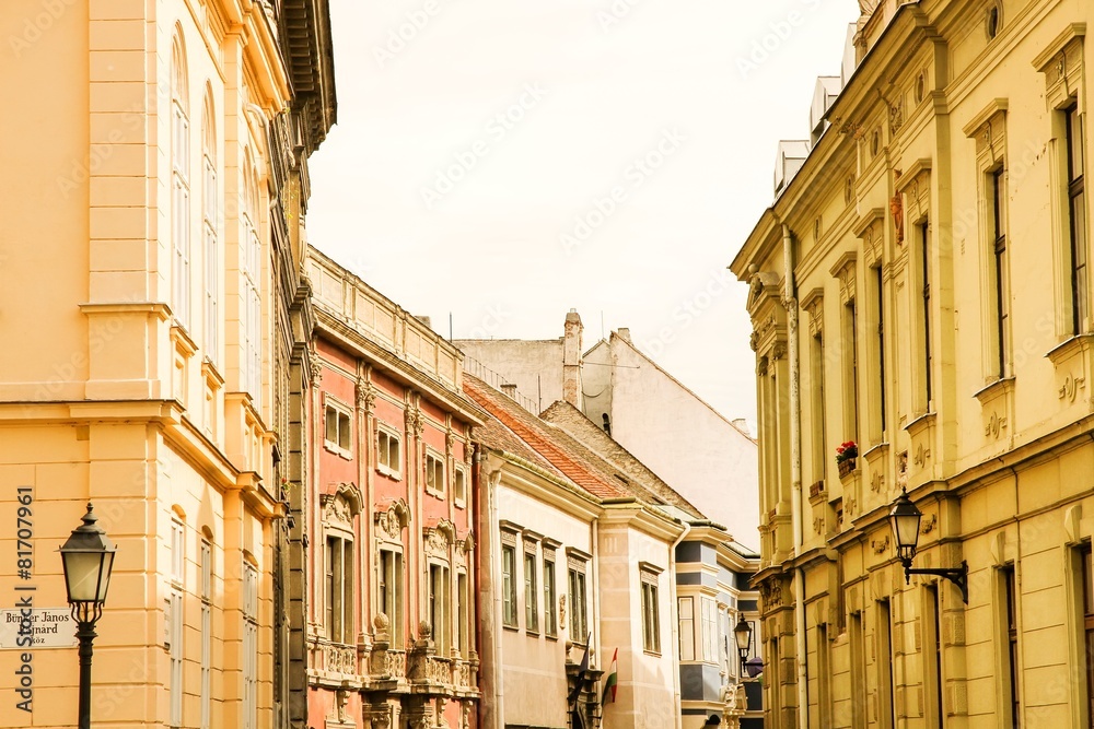 Historische Architektur in Sopron