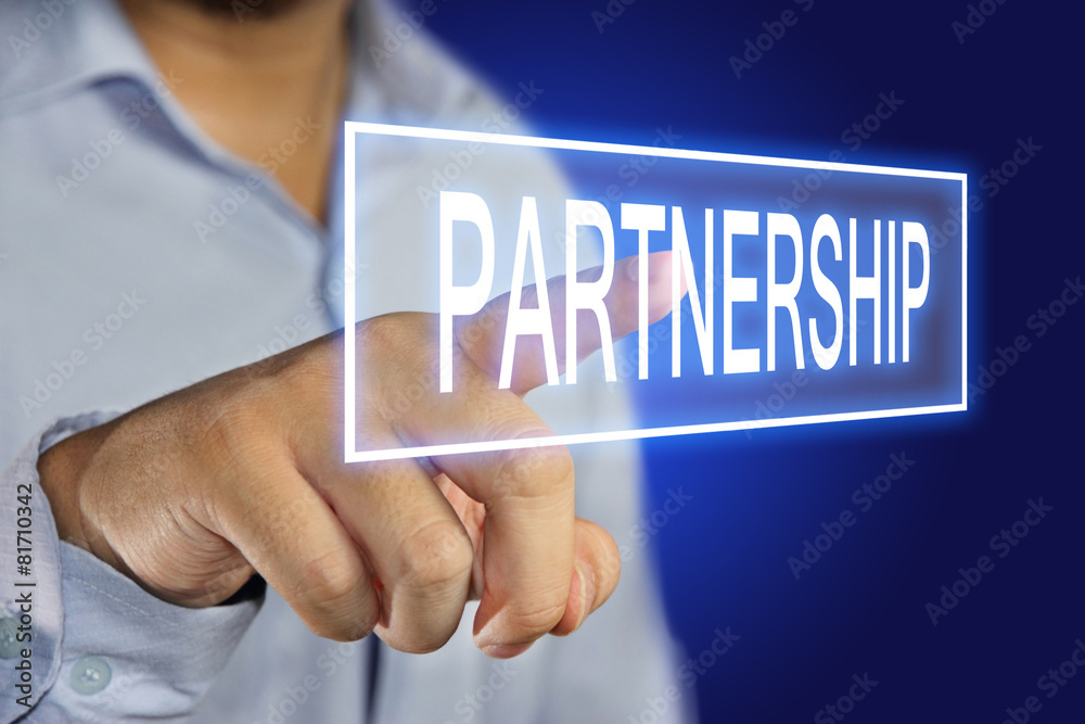 Naklejka premium Partnership