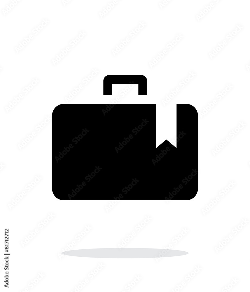 Case simple icon on white background. Case simple icon on white background.