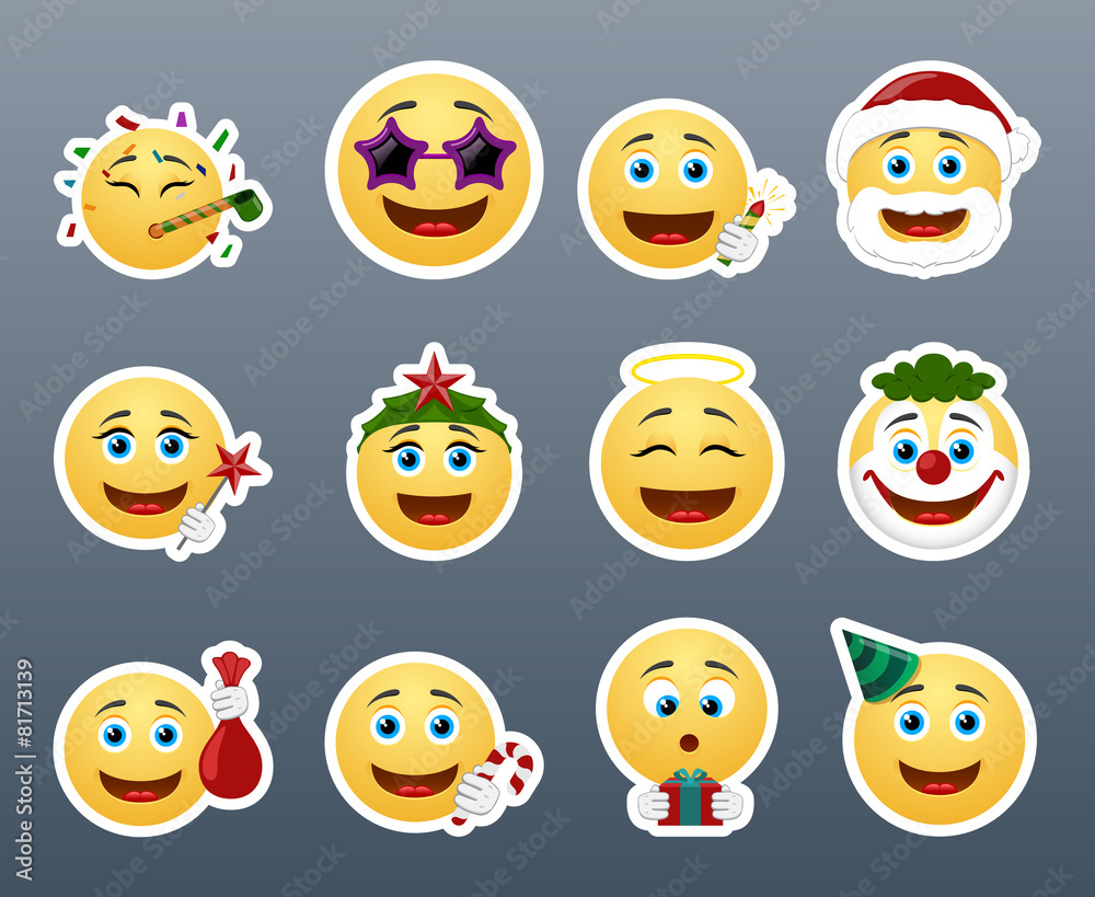 Funny holiday stickers Funny holiday stickers