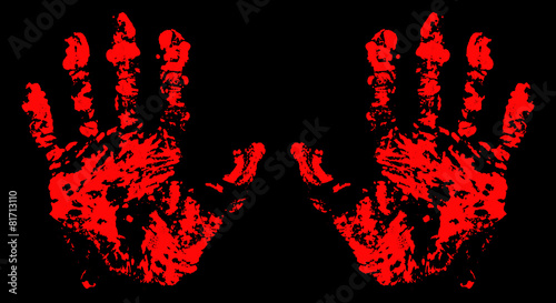 Hands Trace Bloody
