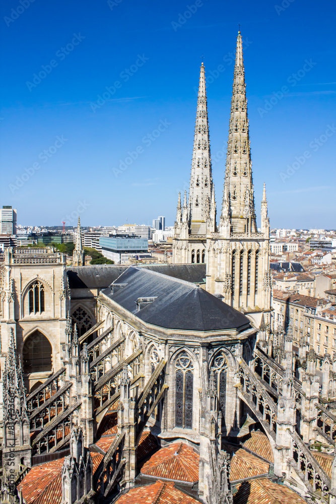 Fototapeta premium st. Andrew's Cathedral, Bordeaux, France