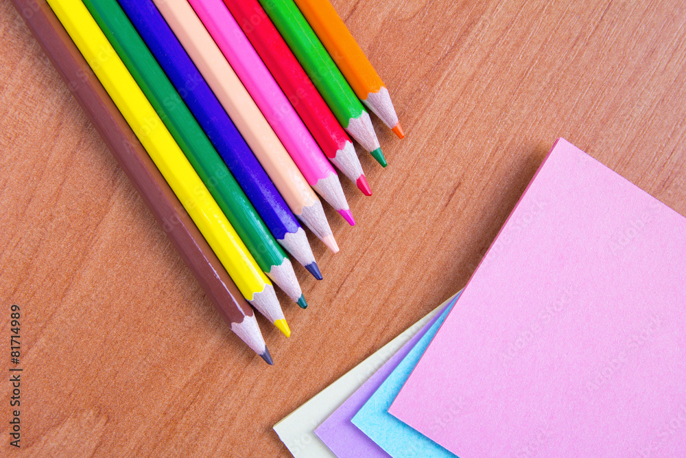 Obraz premium colored pencils