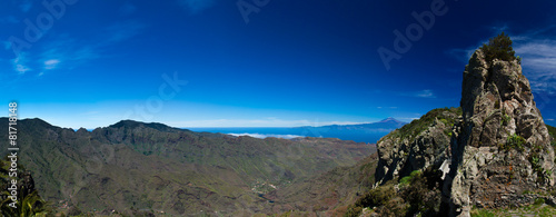 La Gomera, veiw towards Teide © Tamara Kulikova