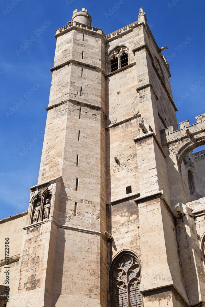 South tower of Narbonne Cathedral
