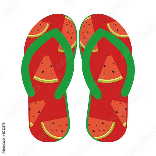 Havaianas-Watermelon 01 photo