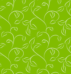 Poster Grüne Muster Geometrisches Linienmuster modern abstrakt  © Nataly-Nete