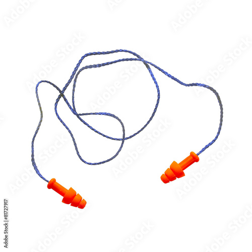 Cuadro en lienzo Ear plugs
