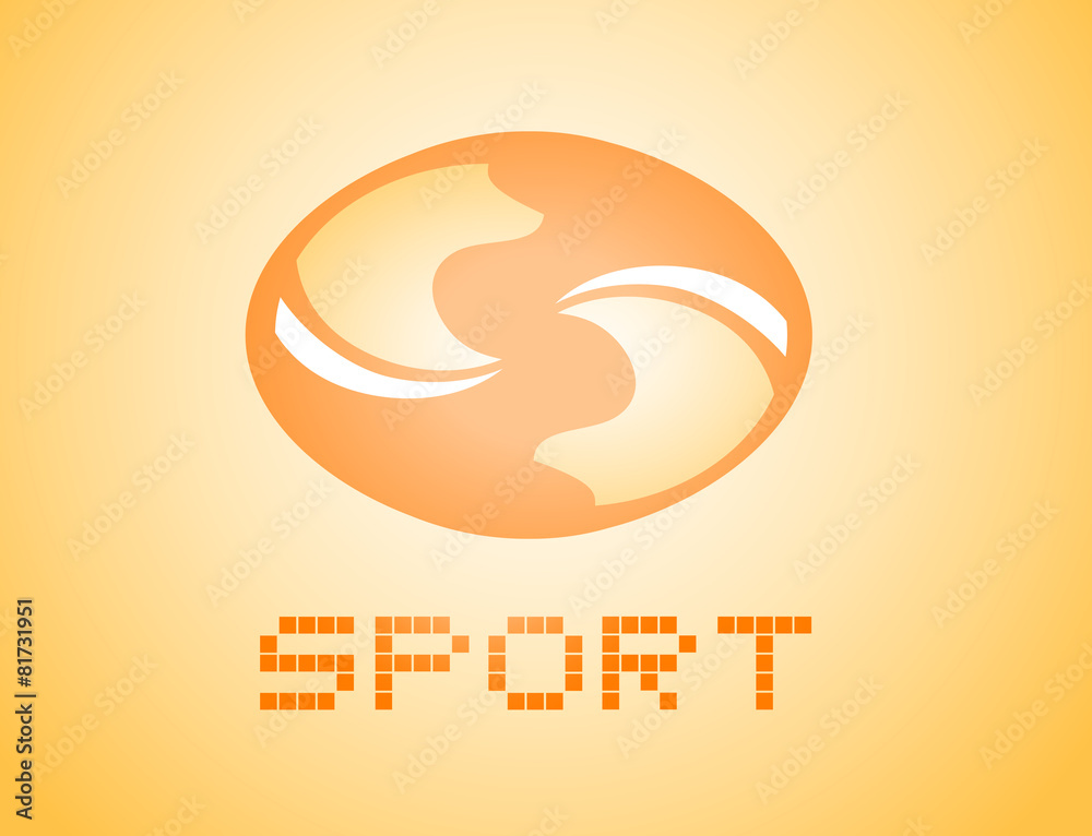 Fototapeta premium sport symbol