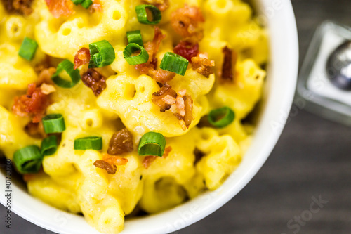 Macaroni and cheese photo