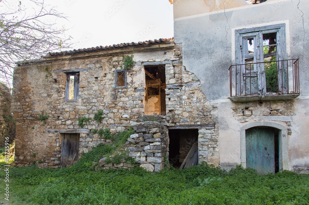Roscigno is an old abandoned village
